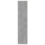 Estantería madera contrachapada gris Sonoma 60x30x135 cm de vidaXL, Librerías y estanterías - Ref: Foro24-813606, Precio: 53,...