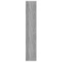 Estantería/divisor madera ingeniería gris Sonoma 80x30x166 cm de vidaXL, Librerías y estanterías - Ref: Foro24-813624, Precio...