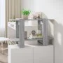 Estantería/divisor de espacios gris Sonoma 80x30x51 cm de vidaXL, Librerías y estanterías - Ref: Foro24-813582, Precio: 26,12...