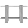Estantería/divisor de espacios gris Sonoma 80x30x51 cm de vidaXL, Librerías y estanterías - Ref: Foro24-813582, Precio: 26,35...