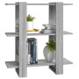 Estantería/divisor de espacios gris Sonoma 80x30x87 cm de vidaXL, Librerías y estanterías - Ref: Foro24-813579, Precio: 47,47...