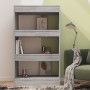 Estantería/divisor madera ingeniería gris Sonoma 60x30x103 cm de vidaXL, Librerías y estanterías - Ref: Foro24-813603, Precio...