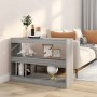 Estantería/divisor de espacios gris Sonoma 100x30x72 cm de vidaXL, Librerías y estanterías - Ref: Foro24-813630, Precio: 54,8...