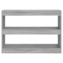 Estantería/divisor de espacios gris Sonoma 100x30x72 cm de vidaXL, Librerías y estanterías - Ref: Foro24-813630, Precio: 54,8...