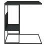 Mesa auxiliar de madera contrachapada negra 55x36x59,5 cm de vidaXL, Mesas de centro - Ref: Foro24-343105, Precio: 36,29 €, D...
