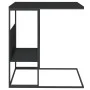 Mesa auxiliar de madera contrachapada negra 55x36x59,5 cm de vidaXL, Mesas de centro - Ref: Foro24-343105, Precio: 35,70 €, D...