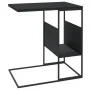 Mesa auxiliar de madera contrachapada negra 55x36x59,5 cm de vidaXL, Mesas de centro - Ref: Foro24-343105, Precio: 35,70 €, D...