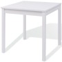 Conjunto de comedor 3 piezas madera de pino blanco de vidaXL, muebles para cocinas y comedores - Ref: Foro24-242955, Precio: ...