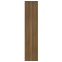 Estantería madera contrachapada marrón roble 60x30x135 cm de vidaXL, Librerías y estanterías - Ref: Foro24-813607, Precio: 53...