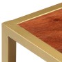 Mesa de centro de madera maciza de acacia 90x50x40 cm en Mesas de centro | Comprar online en Foru.es