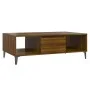 Mesa de centro madera de ingeniería marrón roble 103,5x60x35 cm de vidaXL, Mesas de centro - Ref: Foro24-813181, Precio: 59,2...