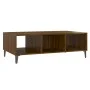 Mesa de centro madera de ingeniería marrón roble 103,5x60x35 cm de vidaXL, Mesas de centro - Ref: Foro24-813181, Precio: 59,2...