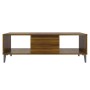 Mesa de centro madera de ingeniería marrón roble 103,5x60x35 cm de vidaXL, Mesas de centro - Ref: Foro24-813181, Precio: 59,3...
