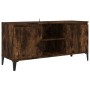 Mueble para TV con patas de metal roble ahumado 103,5x35x50 cm de vidaXL, Muebles TV - Ref: Foro24-813161, Precio: 61,64 €, D...