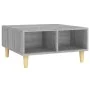 Mesa de centro madera de ingeniería gris Sonoma 60x60x30 cm de vidaXL, Mesas de centro - Ref: Foro24-813165, Precio: 48,19 €,...