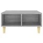 Mesa de centro madera de ingeniería gris Sonoma 60x60x30 cm de vidaXL, Mesas de centro - Ref: Foro24-813165, Precio: 48,19 €,...