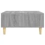 Mesa de centro madera de ingeniería gris Sonoma 60x60x30 cm de vidaXL, Mesas de centro - Ref: Foro24-813165, Precio: 48,19 €,...