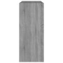 Estantería/divisor de espacios gris Sonoma 80x30x72 cm de vidaXL, Librerías y estanterías - Ref: Foro24-813615, Precio: 49,92...