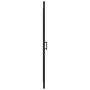 Puerta de ducha vidrio semiesmerilado negro 91x195 cm de vidaXL, Puertas de ducha - Ref: Foro24-151866, Precio: 214,92 €, Des...