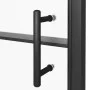 Schwarze Duschtür aus halbmattiertem Glas 91x195 cm von vidaXL, Duschtüren - Ref: Foro24-151866, Preis: 214,92 €, Rabatt: %