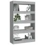 Sonoma gray engineered wood shelf/divider 80x30x135 cm by vidaXL, Bookcases and shelves - Ref: Foro24-813621, Price: 54,18 €,...