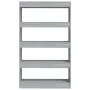 Sonoma gray engineered wood shelf/divider 80x30x135 cm by vidaXL, Bookcases and shelves - Ref: Foro24-813621, Price: 54,18 €,...