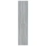 Sonoma gray engineered wood shelf/divider 80x30x135 cm by vidaXL, Bookcases and shelves - Ref: Foro24-813621, Price: 54,18 €,...