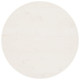 Superficie de mesa madera maciza de pino blanco Ø80x2,5 cm de vidaXL, Tableros para mesas - Ref: Foro24-813656, Precio: 82,58...