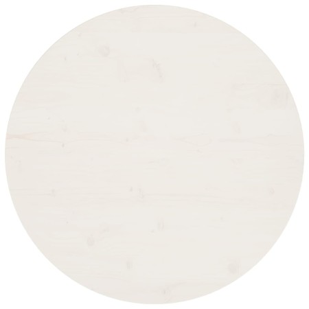 Superficie de mesa madera maciza de pino blanco Ø80x2,5 cm de vidaXL, Tableros para mesas - Ref: Foro24-813656, Precio: 82,58...