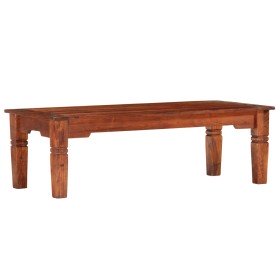 Mesa de centro de madera maciza de acacia 110x50x35 cm en Mesas de centro | Comprar online en Foru.es