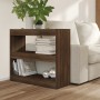 Estantería/divisor de espacios roble marrón 80x30x72 cm de vidaXL, Librerías y estanterías - Ref: Foro24-813616, Precio: 54,9...