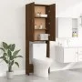 Armario de lavadora marrón roble 64x25,5x190 cm de vidaXL, Accesorios para lavadoras y secadoras - Ref: Foro24-813193, Precio...