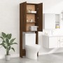 Armario de lavadora marrón roble 64x25,5x190 cm de vidaXL, Accesorios para lavadoras y secadoras - Ref: Foro24-813193, Precio...