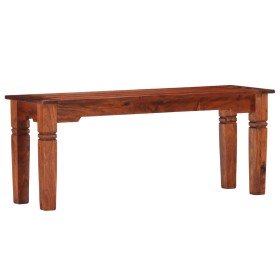 Banco de madera maciza de acacia 110 cm en Bancos de comedor y cocina | Comprar online en Foru.es