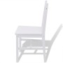 Conjunto de comedor 3 piezas madera de pino blanco de vidaXL, muebles para cocinas y comedores - Ref: Foro24-242955, Precio: ...