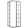 ESG shower cabin black frosted 80x70x180 cm by vidaXL, shower doors - Ref: Foro24-151860, Price: 257,46 €, Discount: %