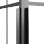 ESG Duschkabine schwarz matt 80x70x180 cm von vidaXL, Duschtüren - Ref: Foro24-151860, Preis: 257,46 €, Rabatt: %