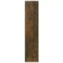 Estantería madera contrachapada roble ahumado 60x30x135 cm de vidaXL, Librerías y estanterías - Ref: Foro24-813605, Precio: 5...