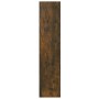 Estantería madera contrachapada roble ahumado 60x30x135 cm de vidaXL, Librerías y estanterías - Ref: Foro24-813605, Precio: 6...