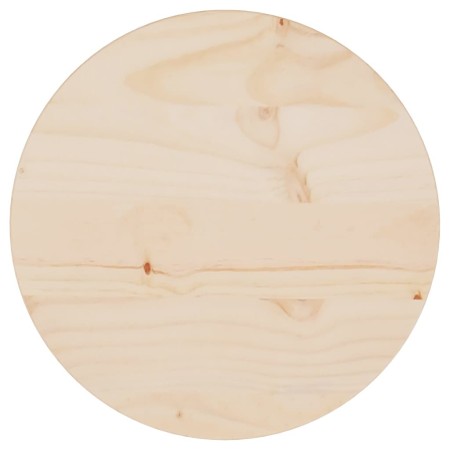 Superficie de mesa madera maciza de pino Ø30x2,5 cm de vidaXL, Tableros para mesas - Ref: Foro24-813644, Precio: 14,16 €, Des...
