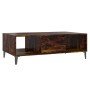 Mesa de centro madera ingeniería marrón ahumado 103,5x60x35 cm de vidaXL, Mesas de centro - Ref: Foro24-813179, Precio: 70,51...