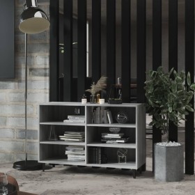 Aparador de madera de ingeniería gris Sonoma 103,5x35x70 cm de vidaXL, Aparadores - Ref: Foro24-813186, Precio: 79,13 €, Desc...