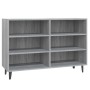Aparador de madera de ingeniería gris Sonoma 103,5x35x70 cm de vidaXL, Aparadores - Ref: Foro24-813186, Precio: 79,13 €, Desc...