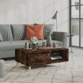 Engineered wood smoked oak coffee table 90x60x35 cm by vidaXL, Coffee table - Ref: Foro24-813170, Price: 50,19 €, Discount: %