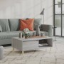 Mesa de centro madera de ingeniería gris Sonoma 90x60x35 cm de vidaXL, Mesas de centro - Ref: Foro24-813171, Precio: 65,95 €,...