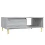 Sonoma gray engineered wood coffee table 90x60x35 cm by vidaXL, Coffee table - Ref: Foro24-813171, Price: 48,18 €, Discount: %