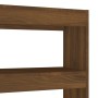 Estantería/divisor de espacios roble marrón 100x30x135 cm de vidaXL, Librerías y estanterías - Ref: Foro24-813637, Precio: 66...