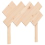 Estructura de cama con cabecero madera maciza 90x200 cm de vidaXL, Camas y somieres - Ref: Foro24-3193711, Precio: 90,04 €, D...