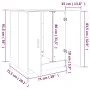 Armario de lavadora gris Sonoma 71x71,5x91,5 cm de vidaXL, Accesorios para lavadoras y secadoras - Ref: Foro24-813195, Precio...
