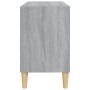 Mueble de TV patas madera maciza gris Sonoma 69,5x30x50 cm de vidaXL, Muebles TV - Ref: Foro24-813147, Precio: 38,88 €, Descu...